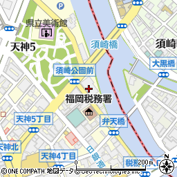 ＪＡ福岡県会館周辺の地図