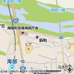 徳島県海部郡海陽町奥浦新町31周辺の地図