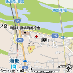 徳島県海部郡海陽町奥浦新町33周辺の地図