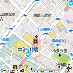 加辺屋 川端本店周辺の地図