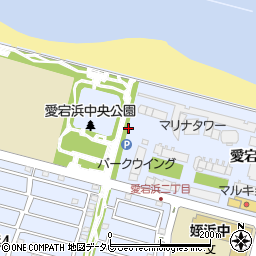 福岡県福岡市西区愛宕浜周辺の地図