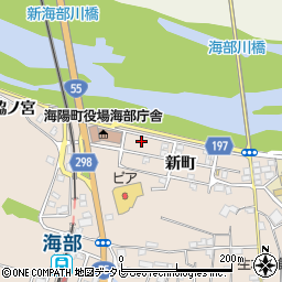 徳島県海部郡海陽町奥浦新町40-2周辺の地図