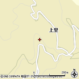 高知県高知市上里403周辺の地図