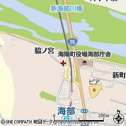 徳島県海部郡海陽町奥浦脇ノ宮94周辺の地図