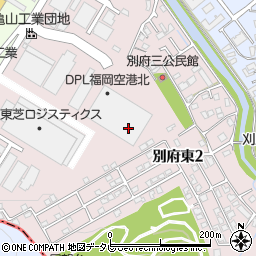 福岡県糟屋郡志免町別府東周辺の地図