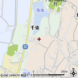 福岡県豊前市塔田338周辺の地図