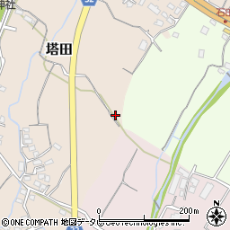 福岡県豊前市塔田546周辺の地図