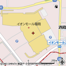 築地銀だこ　イオン福岡ルクル店周辺の地図