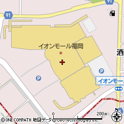 バケット イオンモール福岡店周辺の地図