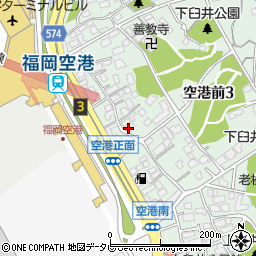 下臼井町会館周辺の地図