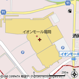 とんかつ浜かつイオンモール福岡店周辺の地図