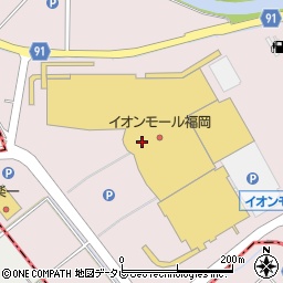 イオンモール福岡周辺の地図
