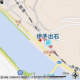 愛媛県大洲市長浜町上老松12-31周辺の地図