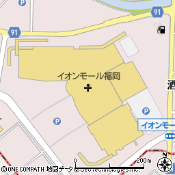 ペッパーランチイオンモール福岡店周辺の地図