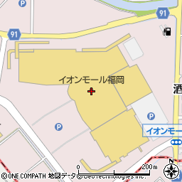 ココカラファインイオンモール福岡店周辺の地図