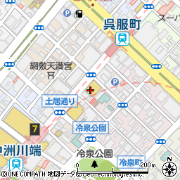 ｅ．ｂ．ｃ．ｃ．福岡周辺の地図