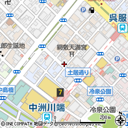 常盤商事株式会社　福岡支店周辺の地図