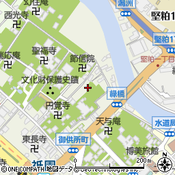福岡県福岡市博多区御供所町10周辺の地図