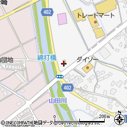 ファミリーマート嘉麻平店周辺の地図