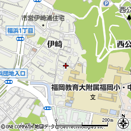 伊崎5-18駐車場【右側】周辺の地図