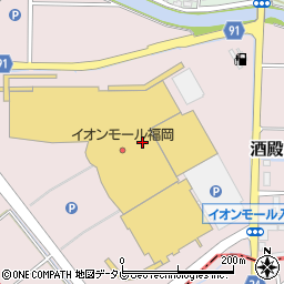 キャンドゥイオンモール福岡店周辺の地図