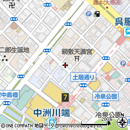 株式会社パブレ　福岡支社周辺の地図