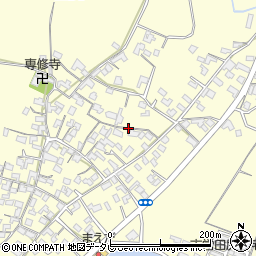 大分県中津市田尻周辺の地図