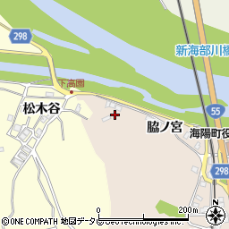徳島県海部郡海陽町奥浦脇ノ宮59-1周辺の地図
