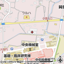 株式会社ウッドテクノス　岡豊工場周辺の地図