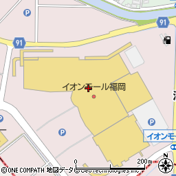 ライトオンイオンモール福岡店周辺の地図