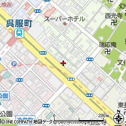 株式会社山口保険サービス福岡支社周辺の地図