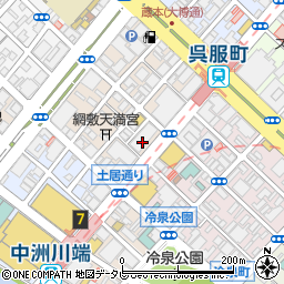 東京海上日動火災保険株式会社　福岡・損害サービス二課周辺の地図