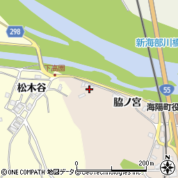徳島県海部郡海陽町奥浦脇ノ宮59周辺の地図