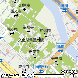 福岡県福岡市博多区御供所町11周辺の地図