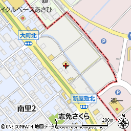 八仙閣　志免店周辺の地図