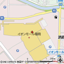 イオンシネマ福岡周辺の地図