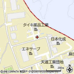 タイキ薬品工業株式会社　天道工場周辺の地図