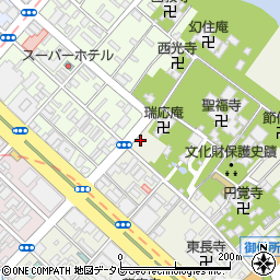 福岡県福岡市博多区御供所町6-12周辺の地図