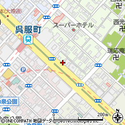 イデックスオート・ジャパン　呉服町店周辺の地図
