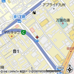 ジャトー株式会社九州営業所周辺の地図