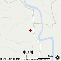 和歌山県東牟婁郡那智勝浦町中ノ川442周辺の地図