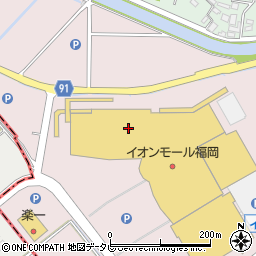 久世福商店　イオンモール福岡店周辺の地図