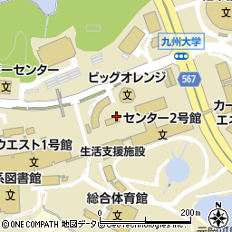 九州大学伊都診療所周辺の地図