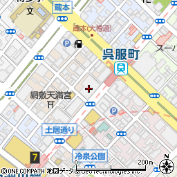 中小企業基盤整備機構（独立行政法人）九州支部　経営支援課周辺の地図