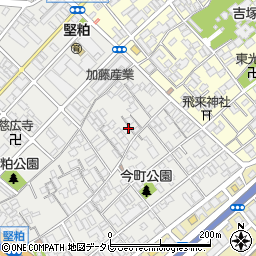 福岡県福岡市博多区堅粕4丁目周辺の地図