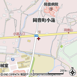 チケットパーク岡豊町駐車場周辺の地図