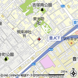 吉塚ハイツ周辺の地図