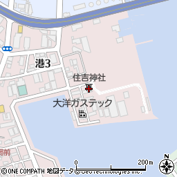 住吉神社周辺の地図