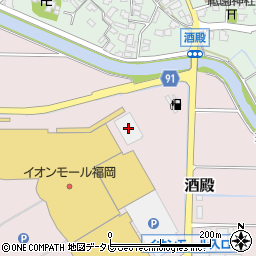 ａｕショップ　イオンモール福岡周辺の地図