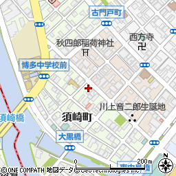 エフ・パーク須崎町駐車場周辺の地図